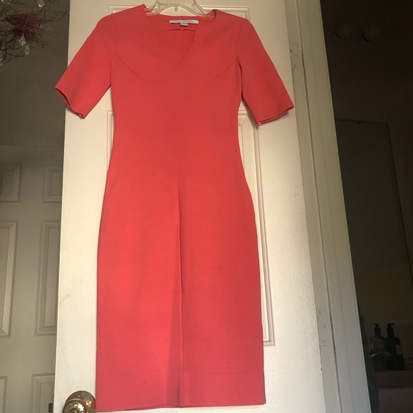 Diane von Furstenburg coral dress 0 - Picture 5 of 9
